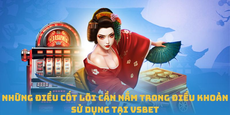 Những điều cốt lõi cần nắm trong điều khoản sử dụng tại VSBET