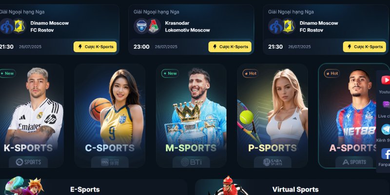Saba Thể Thao - Sảnh Cá Cược Gắn Kết Bền Chặt Cùng VSBET